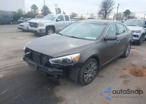 2014 Kia Cadenza Premium из США, поврежденный, VIN KNALN4D70E5120613